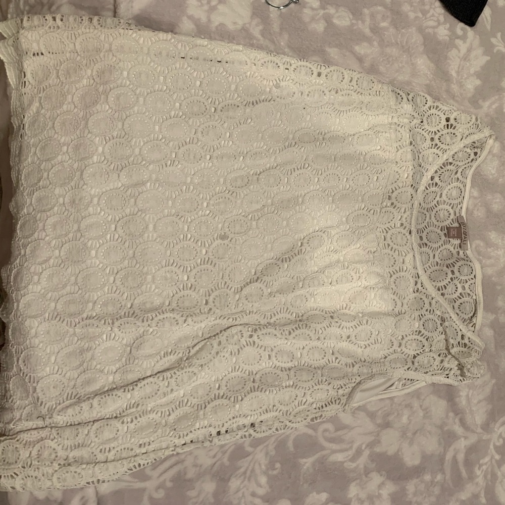 lacy tank top
